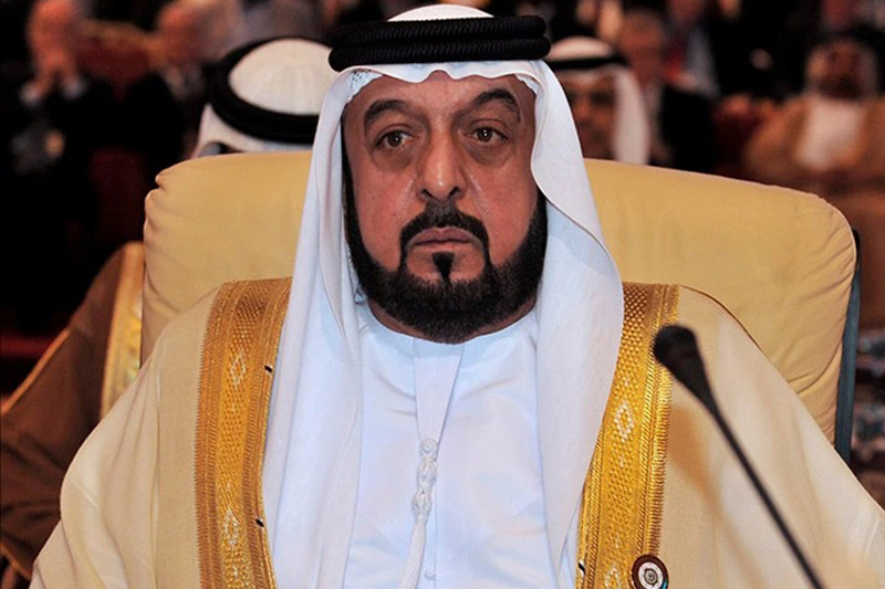 وكالة الانباء الإمارتية : وفاة رئيس الإمارات الشيخ خليفة بن