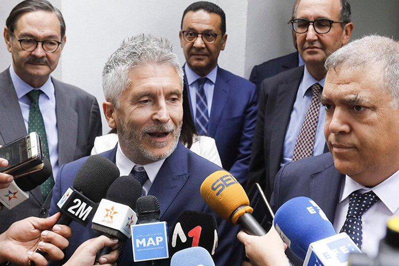 وزير الداخلية الإسباني : العلاقات مع المغرب مهمة واستراتيجية للغاية