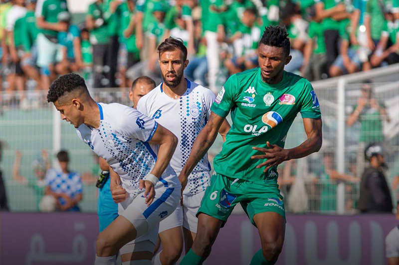  البطولة المغربية 2022 : سريع وادي زم يفوز على الرجاء الرياضي