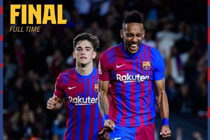  بطولة إسبانيا 2022 : برشلونة يفوز على سيلتا فيغو