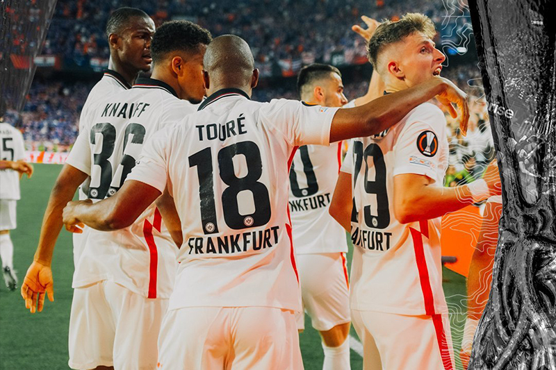 يوروبا ليغ 2022 : فرانكفورت الألماني يحرز اللقب بفوزه على