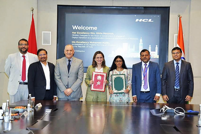  الشركة الهندية العملاقة HCL Technologies تستثمر في المغرب (صور)