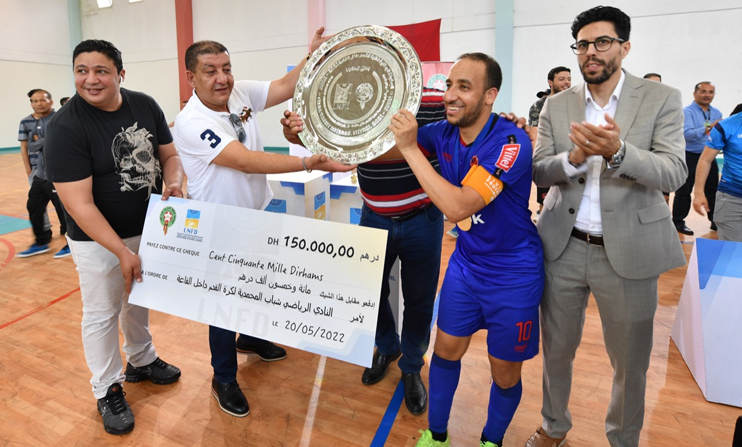 البطولة الوطنية لكرة القدم داخل القاعة 2022: شباب المحمدية يحرز اللقب
