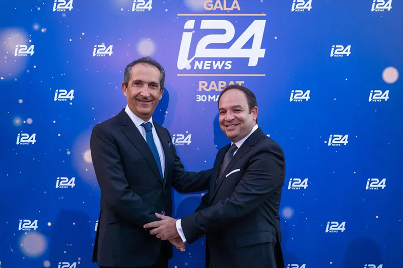  محطة I24NEWS الإسرائيلية تعلن فتح مكتبين بالمغرب