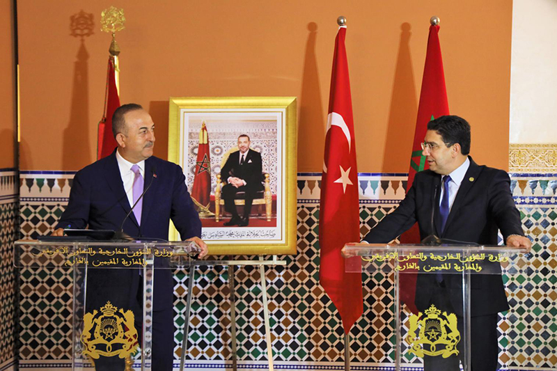  وزير الخارجية التركي يجدد التأكيد على دعم بلاده للوحدة الترابية للمغرب