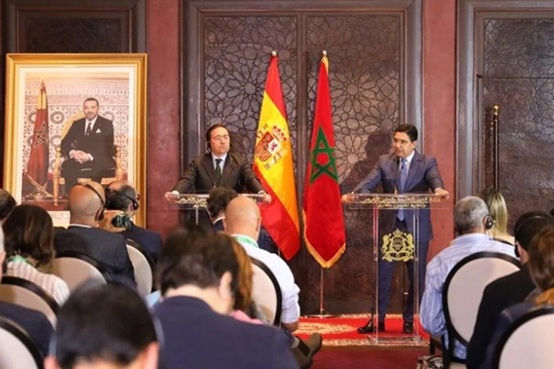  وزير الشؤون الخارجية الاسباني في زيارة لجزر الكناري لشرح العلاقات الدبلوماسية الجديدة مع المغرب