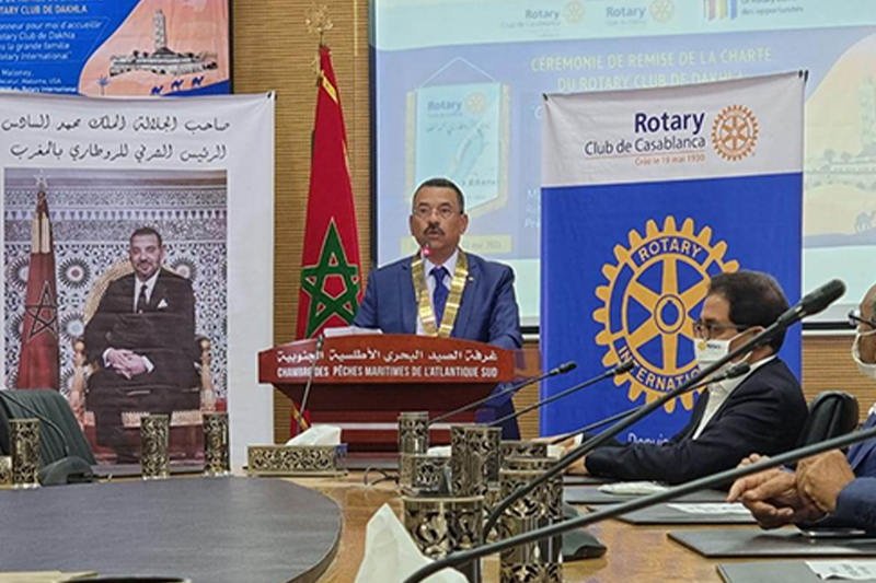  نادي روتاري الداخلة يوقع بروتوكول توأمة مع نادي روتاري تاراغونا للصداقة الإسبانية المغربية