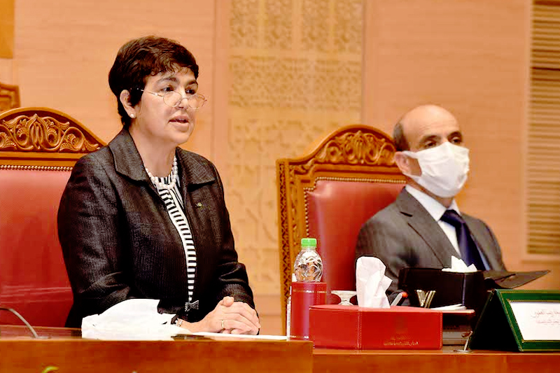  السيدة زينب العدوي : تقديم أعمال المجلس الأعلى للحسابات أمام مجلسي البرلمان الأربعاء المقبل