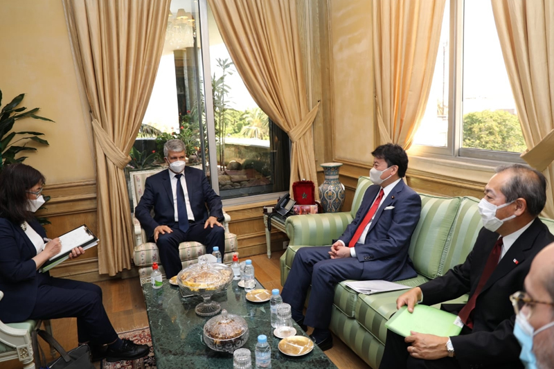 المغرب واليابان يعربان عن رغبتهما المشتركة في تعزيز التعاون في