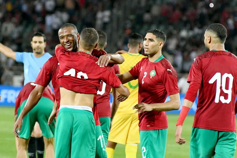 المنتخب المغربي يفوز على نظيره الليبيري و يسير نحو التأهل الى كأس أمم افريقيا 2023