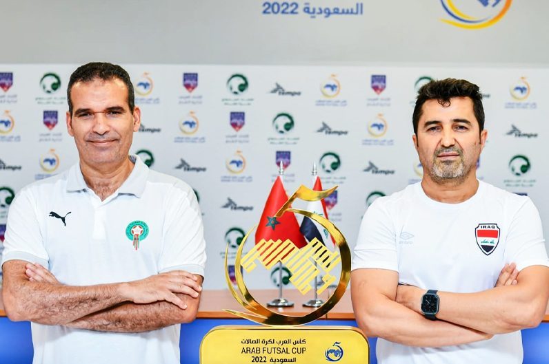 موعد مباراة المغرب العراق : نهائي البطولة العربية لكرة الصالات