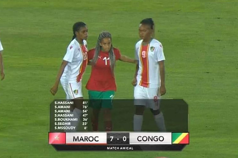 المنتخب المغربي لكرة القدم النسوية يتفوق على نظيره الكونغولي 7-0