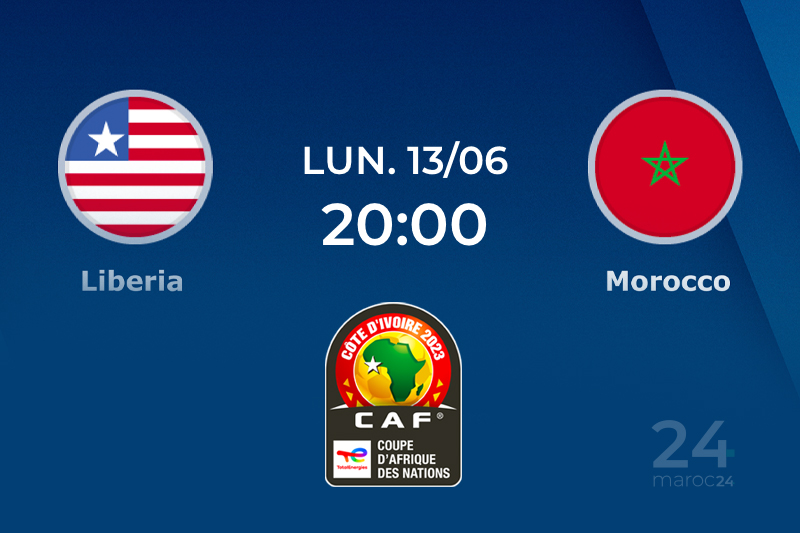  موعد مباراة المغرب ليبيريا والقنوات الناقلة – تصفيات كأس الأمم الأفريقية 2023
