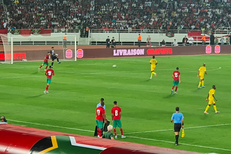 تصفيات كأس أمم أفريقيا كوت ديفوار 2023  : فوز المنتخب المغربي على جنوب إفريقيا 1-2
