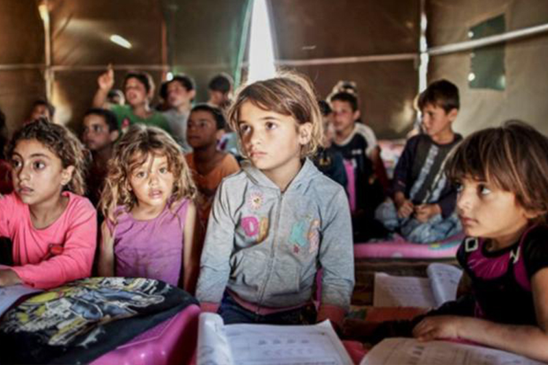 صندوق الأمم المتحدة العالمي : عدد الأطفال المتوقفين عن التعليم بسبب النزاعات ارتفع إلى 222 مليون طفلاً