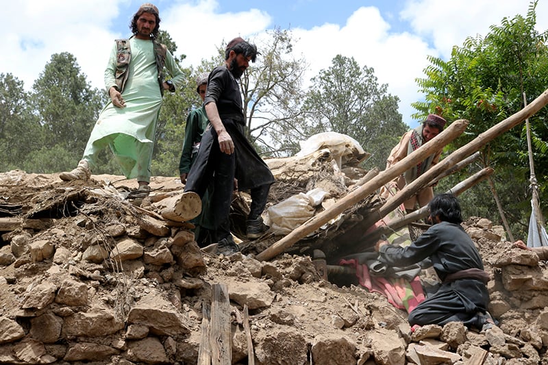  أنطونيو غوتيريش يدعو المجتمع الدولي إلى التضامن مع ضحايا زلزال أفغانستان