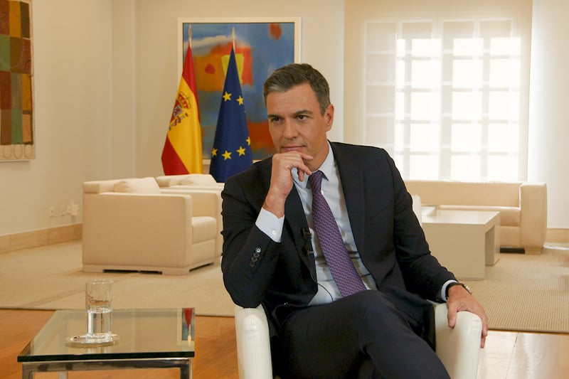  الرئيس الإسباني يشيد بجهود المغرب للتصدي للهجرة السرية
