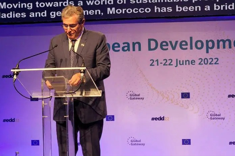 الأيام الأوروبية للتنمية 2022 : السيد أخنوش يؤكد دعم المغرب للاتحاد الأوروبي في تنفيذ إستراتيجية البوابة العالمية