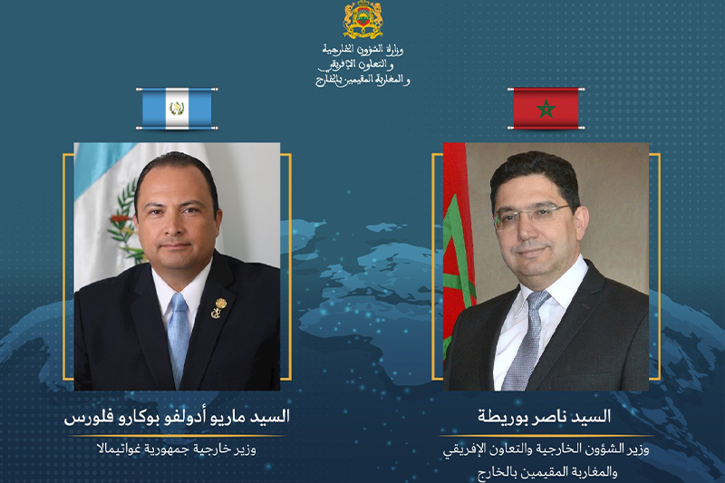وزير الشؤون الخارجية بغواتيمالا يجدد دعم بلاده لمخطط الحكم الذاتي المغربي