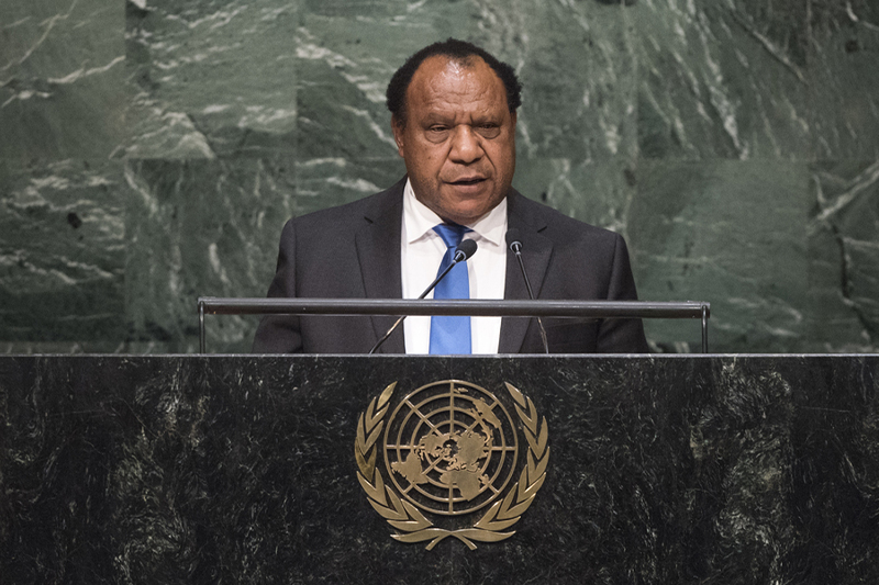 بابوا غينيا الجديدة تبرز الدعم الدولي الواسع لمخطط الحكم الذاتي