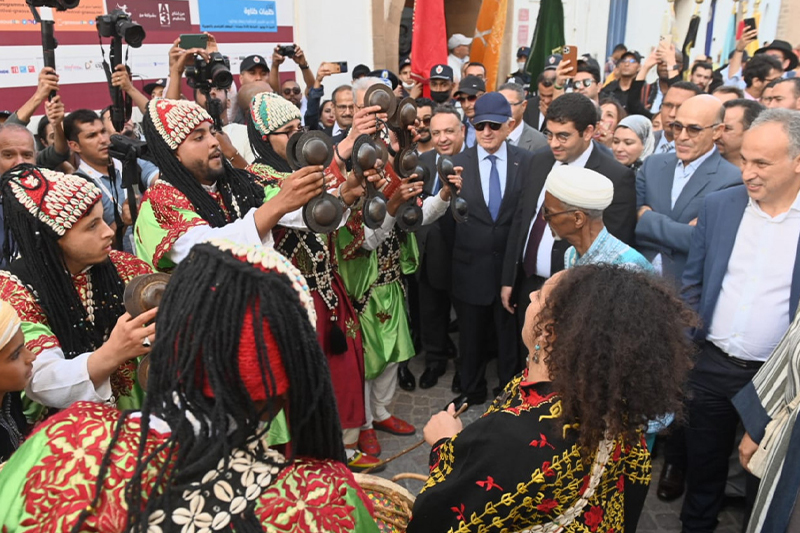 مهرجان كناوة 2022 : انطلاق أولى الجولات بساحة المنزه ودار الصويري