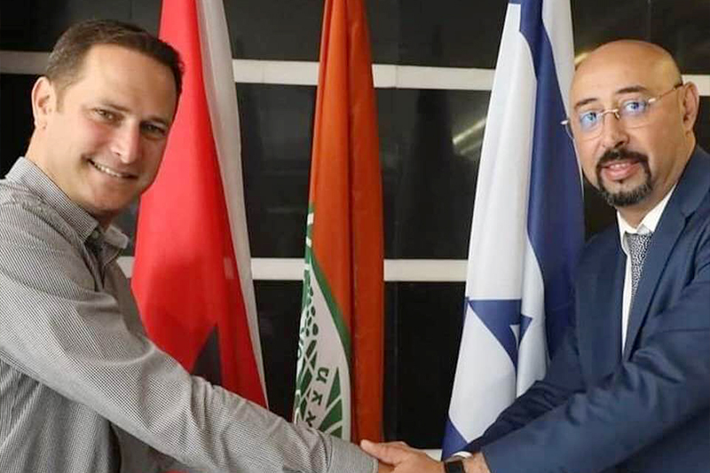  رئيس الجمعية المغربية لرؤساء مجالس الجماعات يتباحث مع رئيس الفيدرالية الإسرائيلية للبلديات