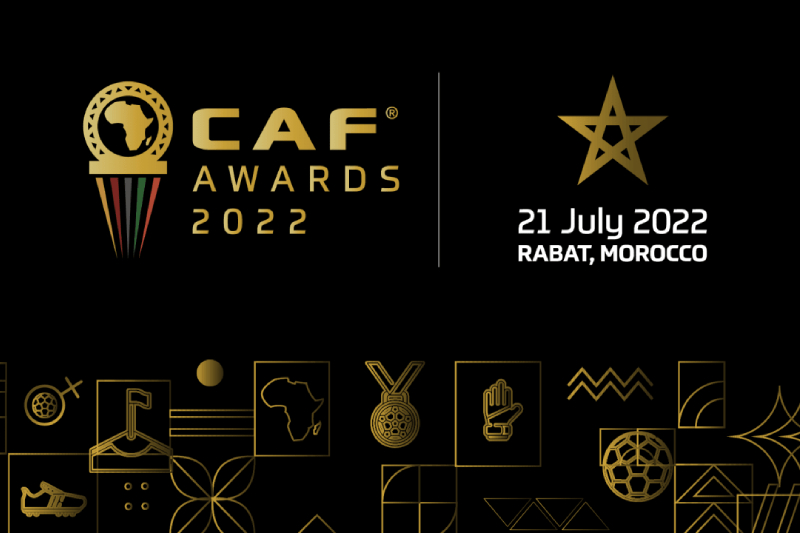  قائمة الكاف النهائية لجوائز الأفضل لسنة 2022 المقامة بالمغرب