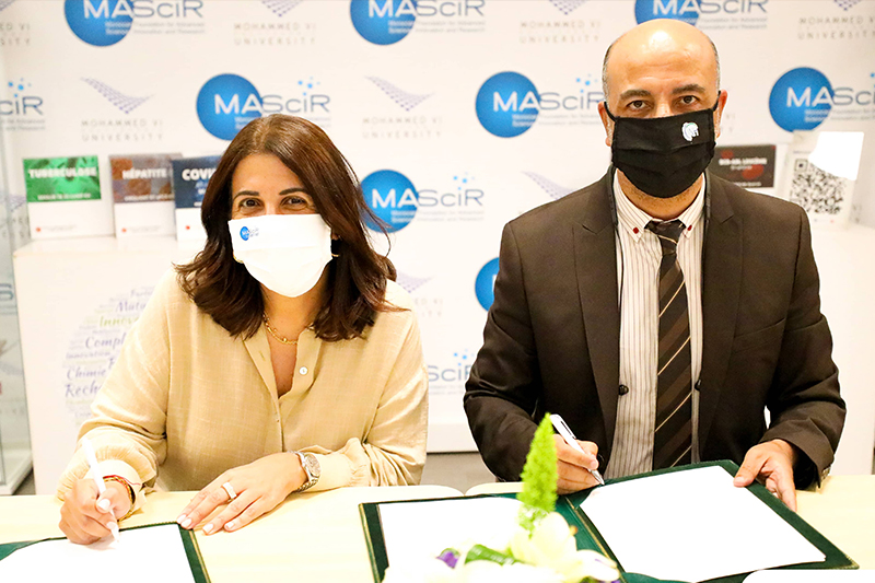 اتفاقية شراكة بين المعهد الوطني لحفظ الصحة ومؤسسة MAScIR