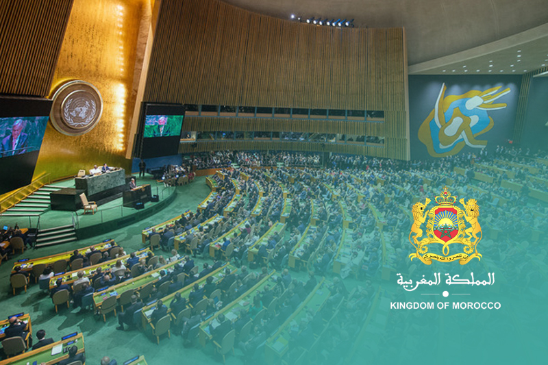 الجمعية العامة للأمم المتحدة تعتمد قرارا تاريخيا قدمه المغرب وأربع دول أخرى