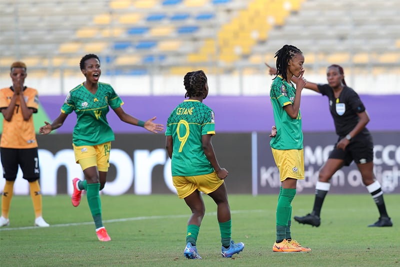  كأس أمم افريقيا للسيدات 2022 : منتخب جنوب إفريقيا يتأهل الى النهائي