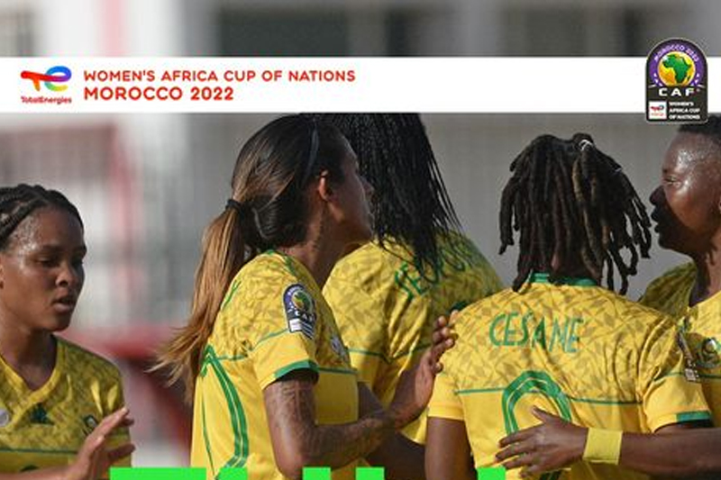  كأس أمم افريقيا للسيدات 2022 : منتخب جنوب إفريقيا يتأهل إلى دور الربع