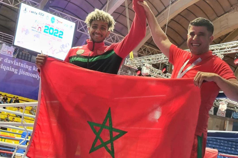  الدوري الدولي المفتوح للكيك بوكسينغ 2022 : المغربي إبراهيم بوديك يحرز ميدالية ذهبية في طشقند
