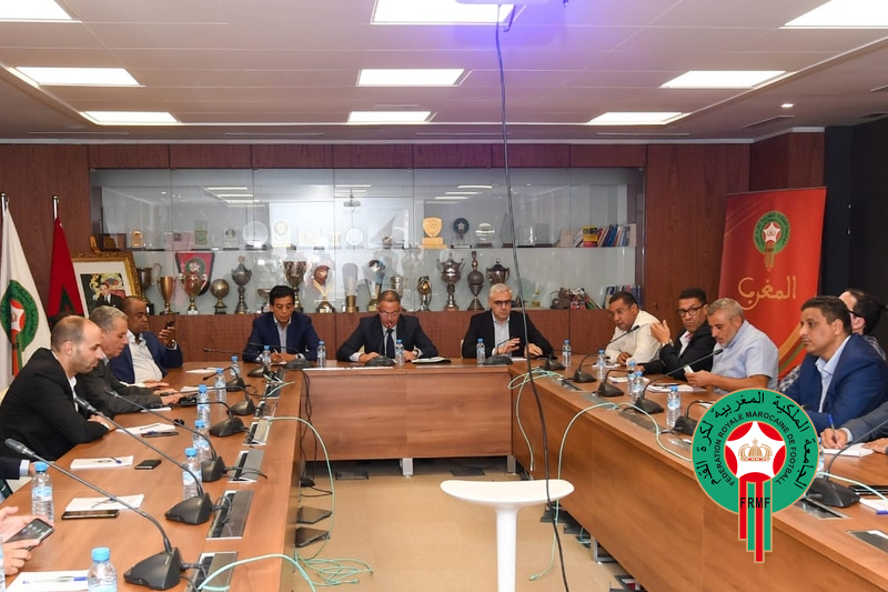 الجامعة الملكية المغربية لكرة القدم : اجتماع المكتب المديري هذا الثلاثاء