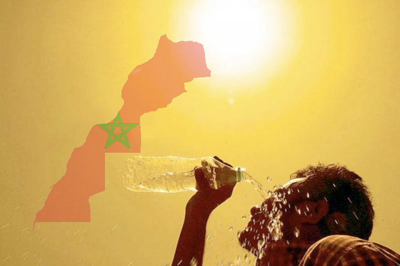  نشرة إنذارية .. موجة حر تجتاح عدداً من مناطق المغرب