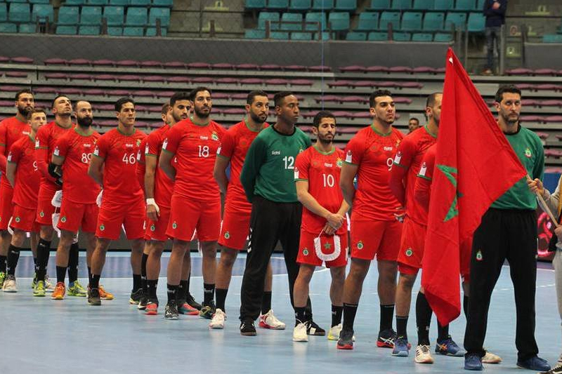  المنتخب المغربي يفوز على الكاميرون 35-28 ويضمن تأهله للدور ربع النهائي