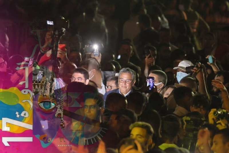  مهرجان تيميتار 2022 : السيد أخنوش يتوسط الجمهور