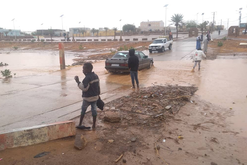  مصرع خمسة أشخاص جراء الأمطار القوية بموريتانيا