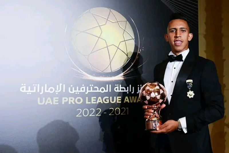  سفيان رحيمي أفضل لاعب في الدوري الإماراتي