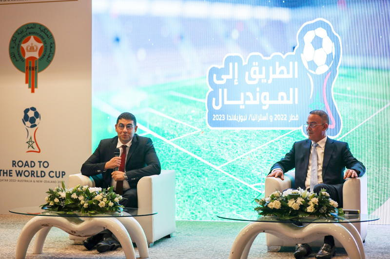 مسابقة الطريق إلى كأس العالم : اتفاقية إطار بين وزارة الشباب والجامعة الملكية المغربية لكرة القدم
