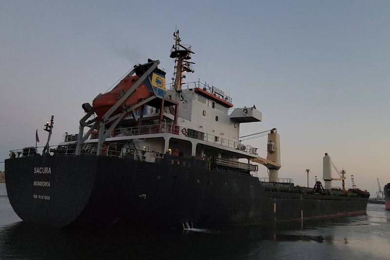  مغادرة سفينتان محملتان ب70 ألف طن من الحبوب من ميناء تشرنومورسك الأوكراني