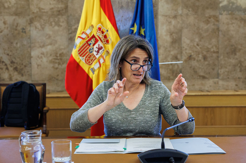  وزيرة التحول البيئي الإسبانية تعلن إمكانية رفع صادرات الغاز إلى أوروبا