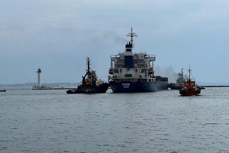 تحرير أول سفينة أوكرانية والمغرب في انتظار امدادات القمح