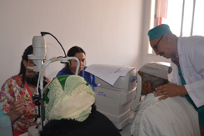  إقليم شيشاوة يحتضن قافلة طبية لجراحة العيون