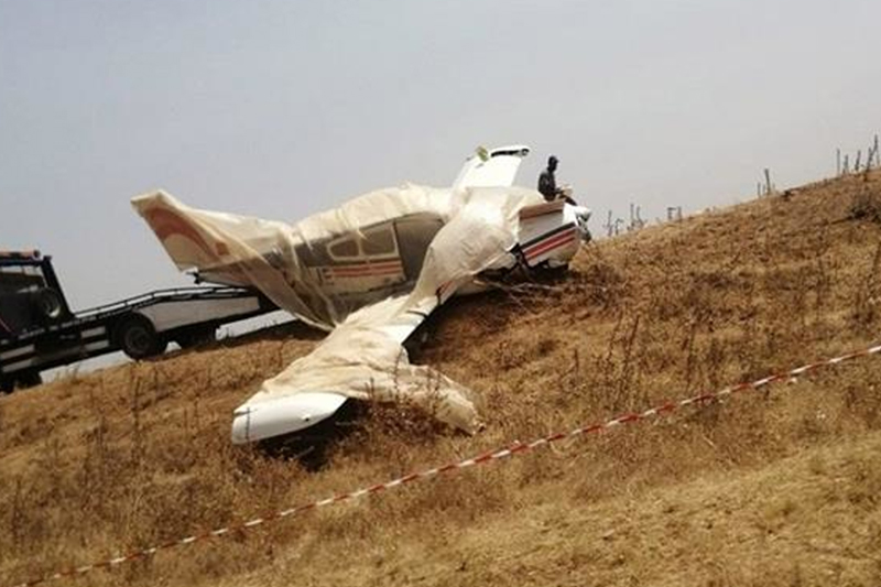  السعودية : طائرة خفيفة تتعرض لحادث بعد إقلاعها من مطار الثمامة