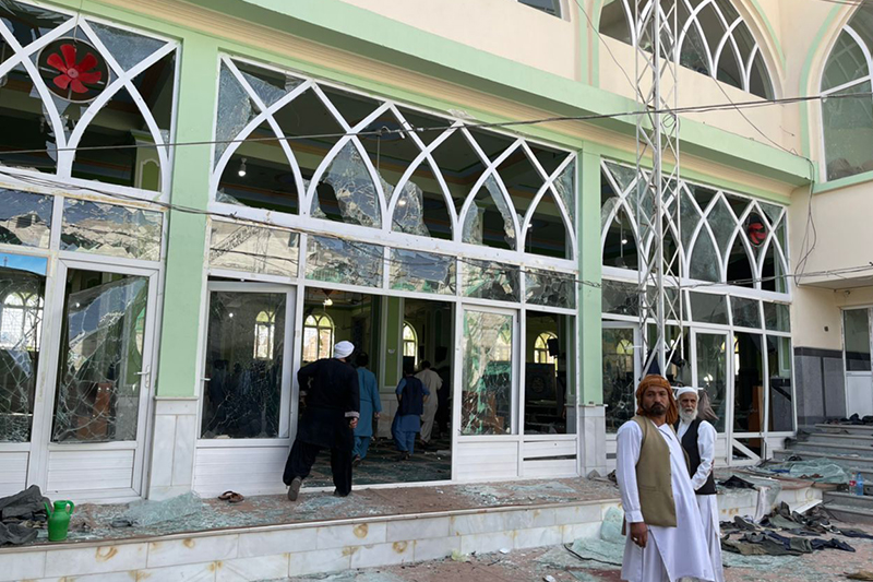أفغانستان : ارتفاع حصيلة الهجوم الذي استهدف أحد مساجد كابول