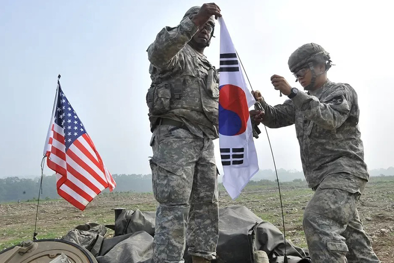  إطلاق تدريبات عسكرية مشتركة بين كوريا الجنوبية والجيش الأمريكي