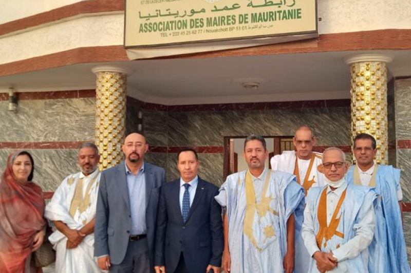 السيد منير ليموري يشارك في اجتماع لمنظمة المدن والحكومات المحلية بموريتانيا