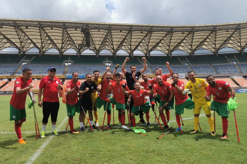  المنتخب المغربي لمبتوري الأطراف بشارك في بطولة العالم بإسطنبول