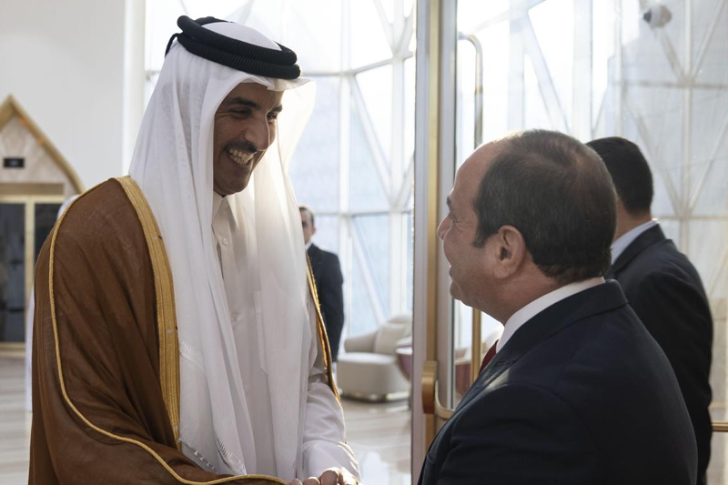  الرئيس المصري عبد الفتاح السيسي يبدأ زيارة رسمية لقطر