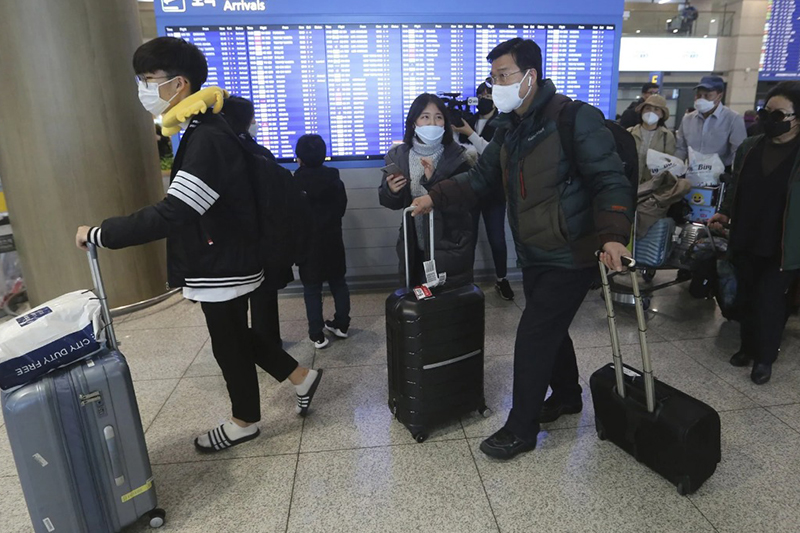  كوريا الجنوبية تعلن إلغاء مئات الرحلات الجوية مع اقتراب وصول إعصار هينامنور